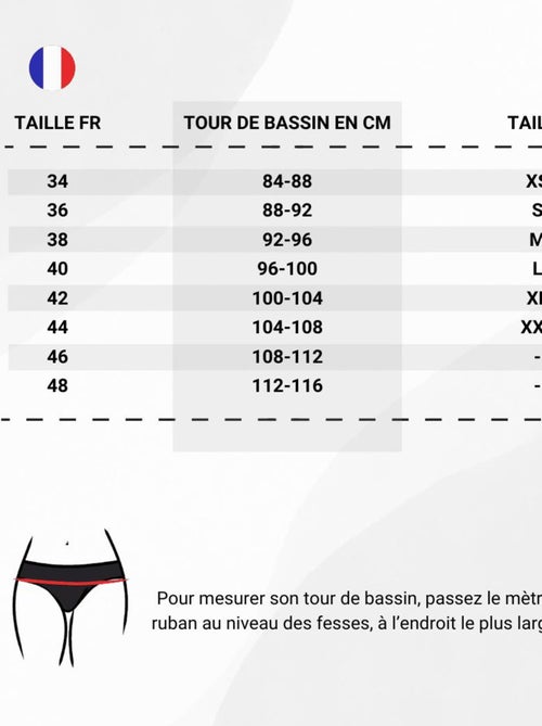 Maillot de bain menstruel 1 pièce Classique - Flux Plus - Kiabi