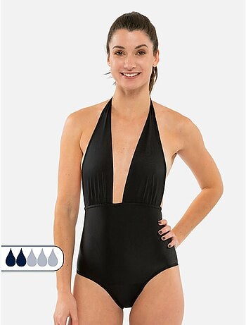 Maillot de bain Menstruel 1 Pièce dos nu - Lila - SORIO