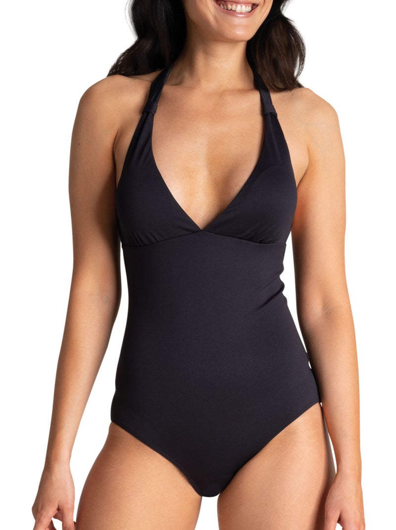 Maillot de bain menstruel 1 pièce femme Athena Noir - Kiabi