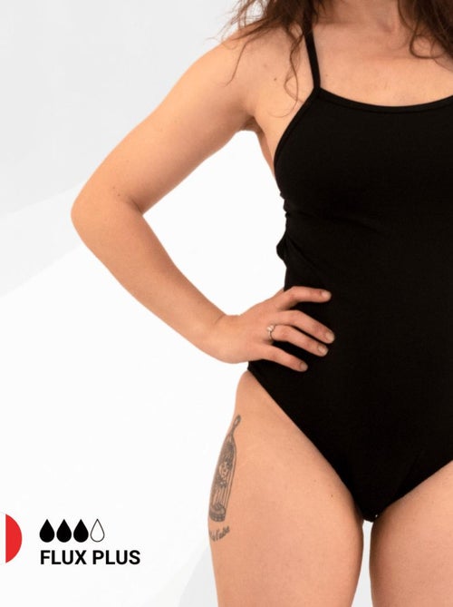 Maillot de bain menstruel 1 pièce Natation - Flux Plus - Kiabi