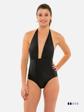 Maillot de bain Menstruel Élégant - flux léger - Lila