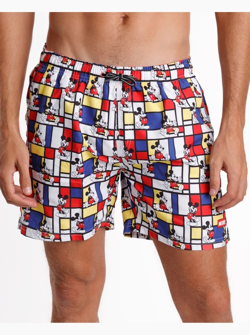 Maillot de bain Mickey Mondrian pour homme DISNEY - Kiabi Maillot de bain Mickey Mondrian pour homme DISNEY - Kiabi