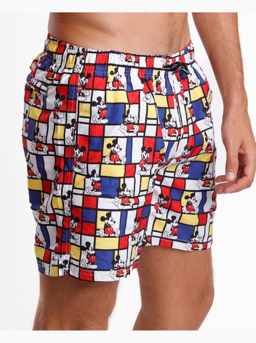 Maillot de bain Mickey Mondrian pour homme DISNEY - Kiabi Maillot de bain Mickey Mondrian pour homme DISNEY - Kiabi