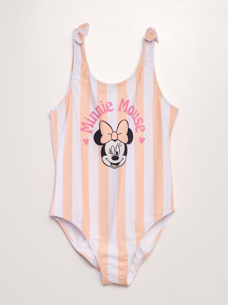 Maillot de bain 'Minnie' - 1 pièce Orange - Kiabi