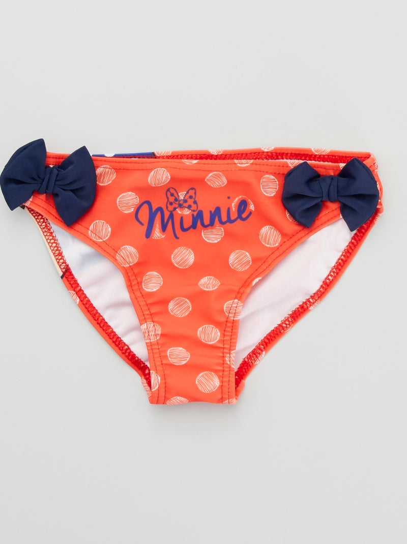 Maillot de bain 'Minnie' rouge - Kiabi