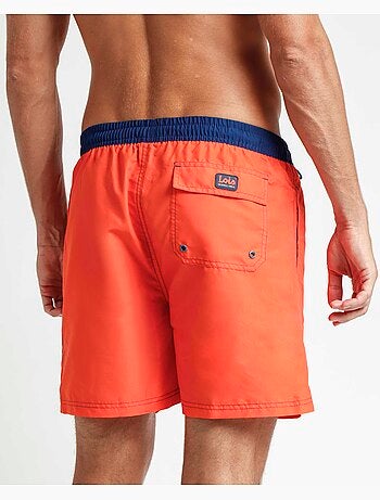 Maillot de bain orange LOIS pour homme