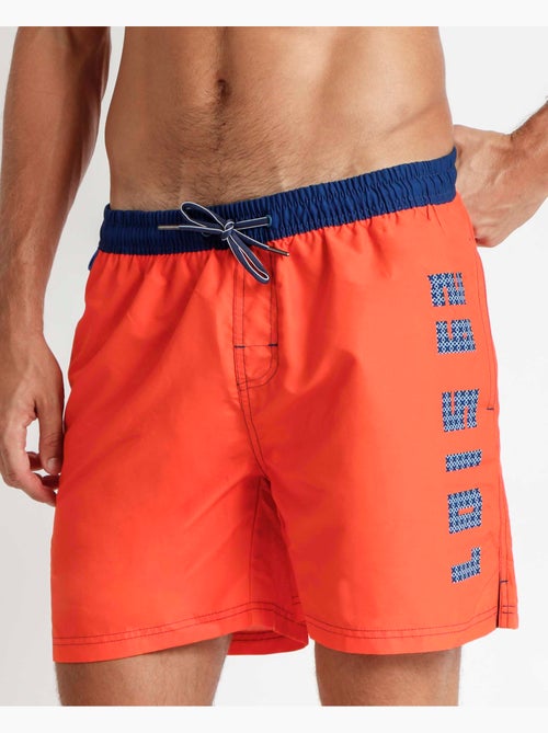 Maillot de bain orange LOIS pour homme - Kiabi Maillot de bain orange LOIS pour homme - Kiabi