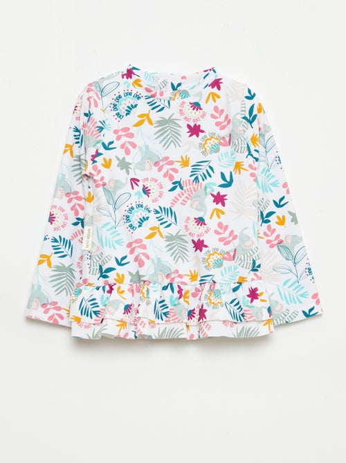 Maillot de bain 'Petit Béguin' 2 pièces culotte + T-shirt - Kiabi