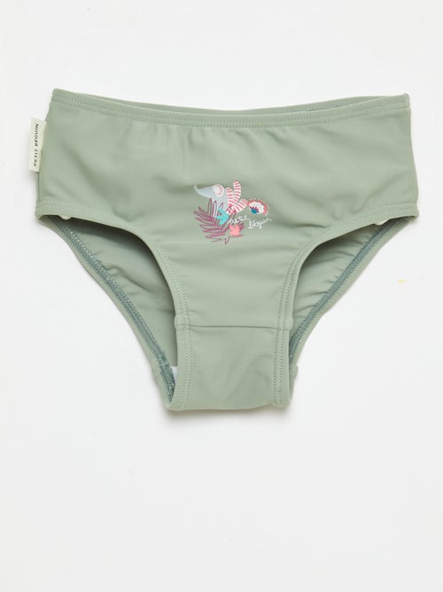 Maillot de bain 'Petit Béguin' 2 pièces culotte + T-shirt - Kiabi