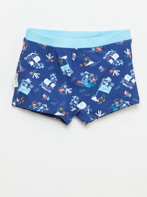 Maillot de bain 'Petit Béguin' 2 pièces T-shirt + boxer - Kiabi Maillot de bain 'Petit Béguin' 2 pièces T-shirt + boxer - Kiabi