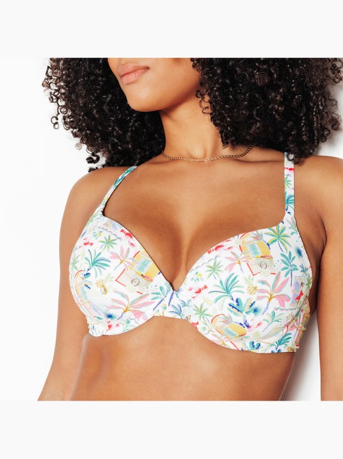 Maillot de bain plunge ampliforme Papaye - RougeGorge Lingerie - Kiabi