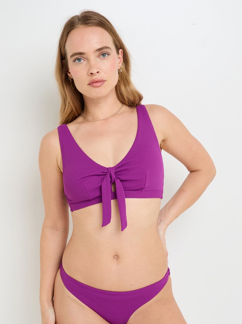 Maillot de bain post opératoire Malou - RougeGorge Lingerie Violet - Kiabi
