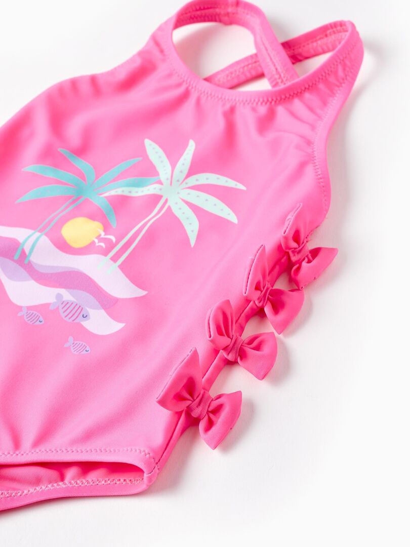 Maillot De Bain 1 Pièce Fille - Polyester/élasthanne, Séchage Rapide, 7-12 Ans