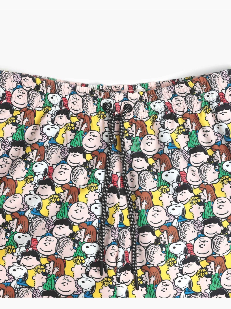 Maillot de bain pour homme PEANUTS Friends Multicolore - Kiabi