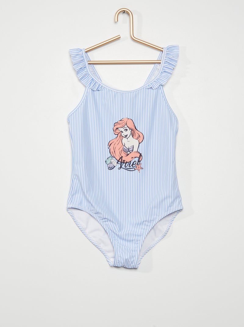 Maillot de bain 'princesse Disney' bleu - Kiabi