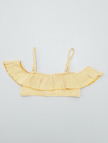 Maillot De Bain 2 Pièces Fille Nautica – Rayé Multicolore – Taille 4 – Neuf Avec étiquettes