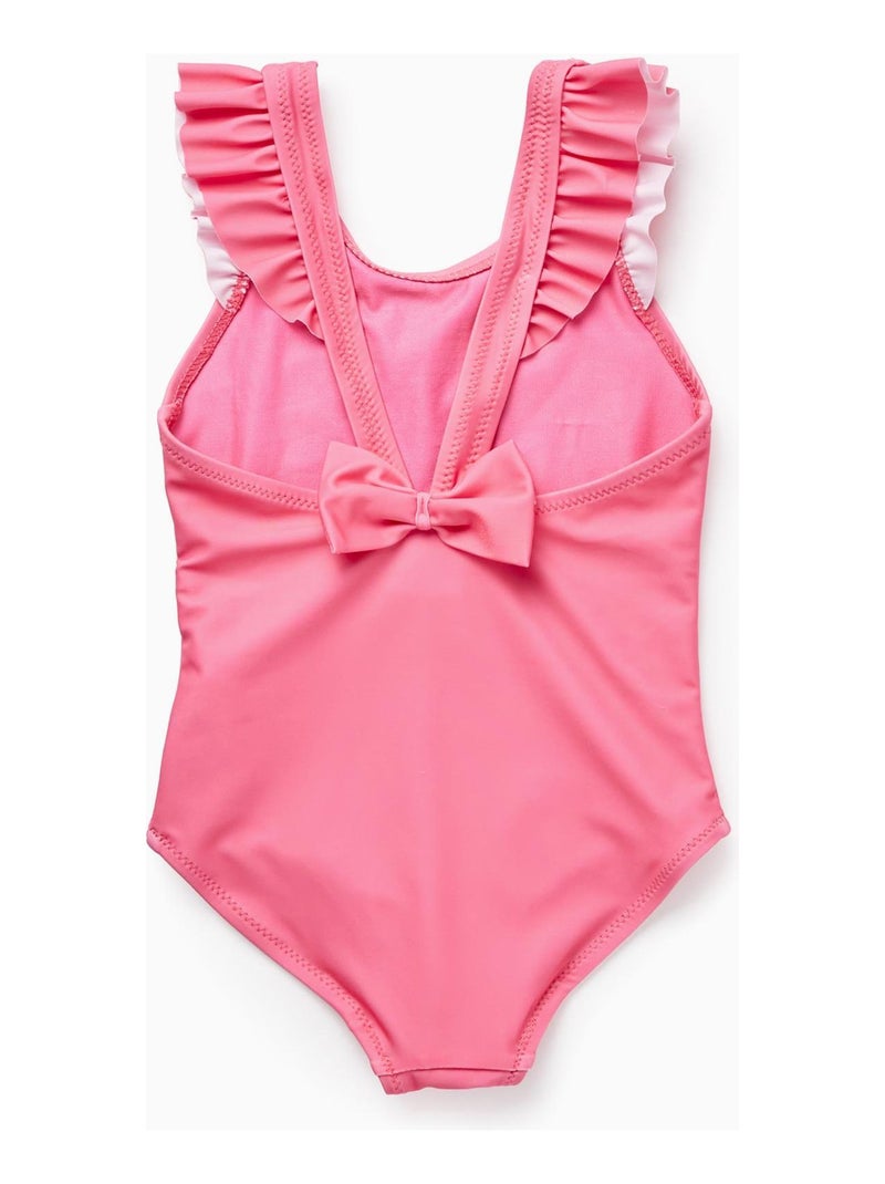 Maillot de bain rose pour bébé fille MINNIE Rose - Kiabi