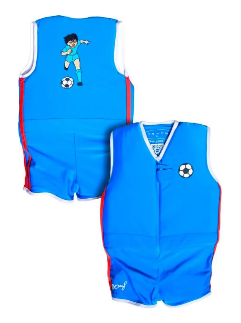 Maillot de Bain Sacha Enfant avec Flotteurs - Accessoire de Natation Garçon Bleu - Kiabi