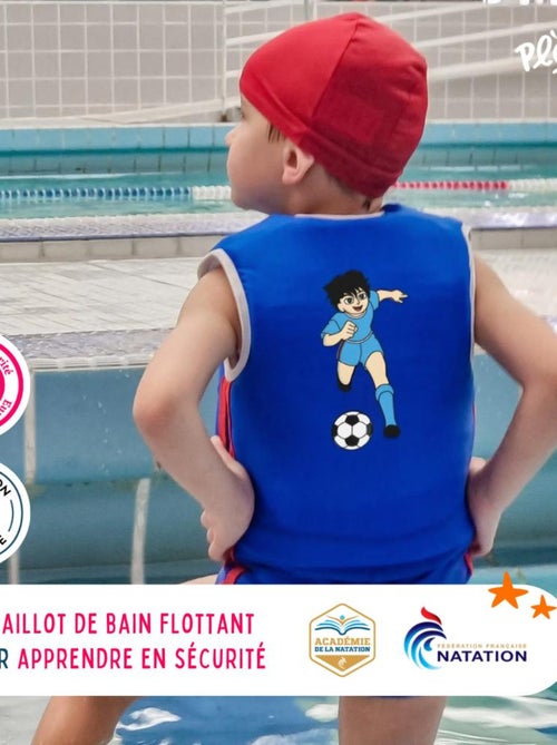 Maillot de Bain Sacha Enfant avec Flotteurs - Accessoire de Natation Garçon - Kiabi