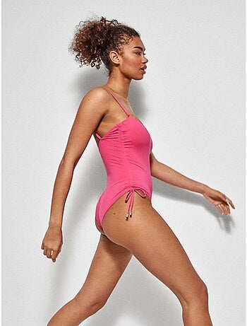 Maillot de bain sans armature avec mousse et bretelles détachables