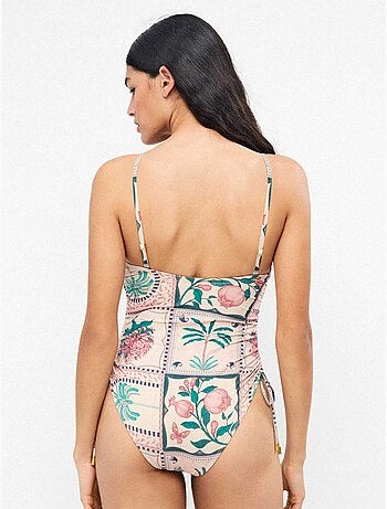 Maillot de bain sans armature décolleté bandeau