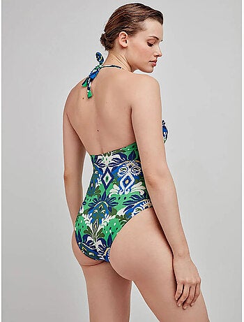 Maillot de bain sans armature imprimé