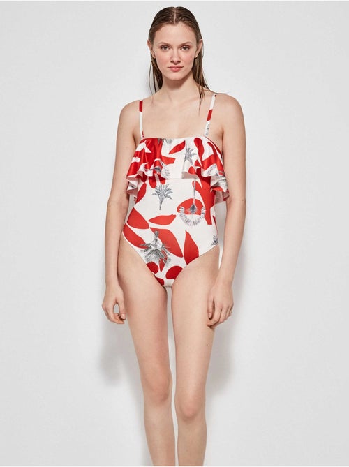 Maillot de bain sans armatures et avec coques amovibles - Kiabi Maillot de bain sans armatures et avec coques amovibles - Kiabi