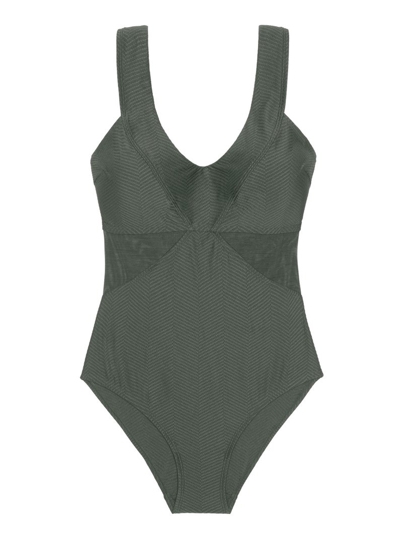 Maillot de bain sculptant saint tropez Dorina Vert - Kiabi