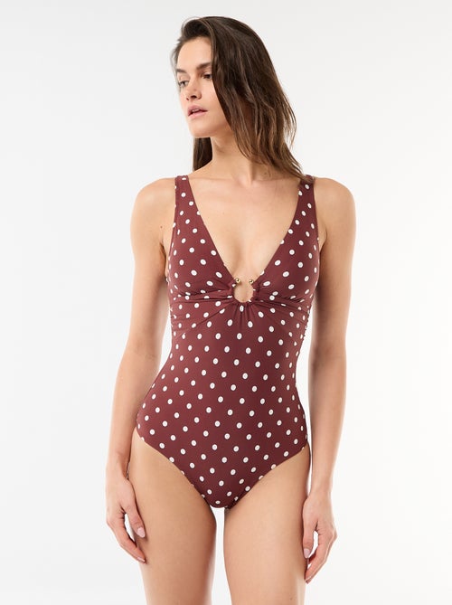 Maillot de bain shapewear 1 pièce - Kiabi
