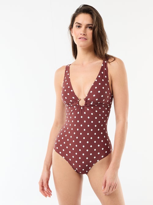 Maillot de bain shapewear 1 pièce - Kiabi