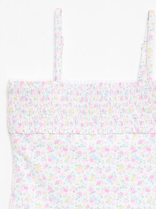 Maillot de bain smock avec chouchou - Kiabi Maillot de bain smock avec chouchou - Kiabi