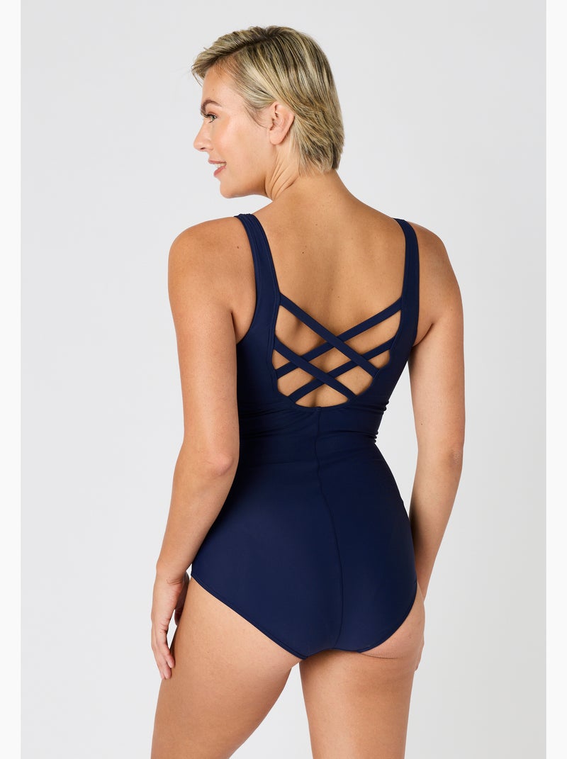 Maillot de bain spécial sport Perfect Fit by Damart - Damart Rose - Kiabi