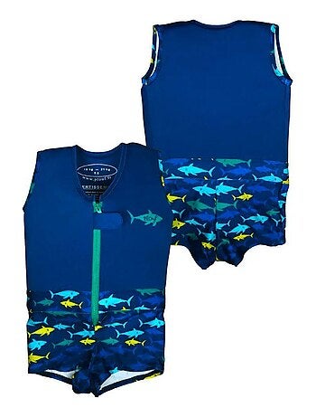 Maillot de Bain Gaspard Enfant avec Flotteurs - Accessoire de Natation  Garçon - Bleu - Kiabi - 40.19€