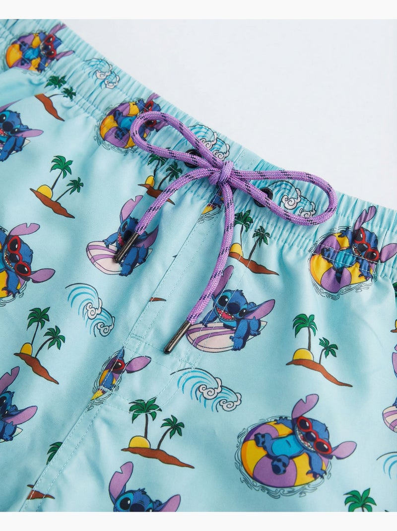 Maillot de bain Stitch été pour homme DISNEY Bleu - Kiabi