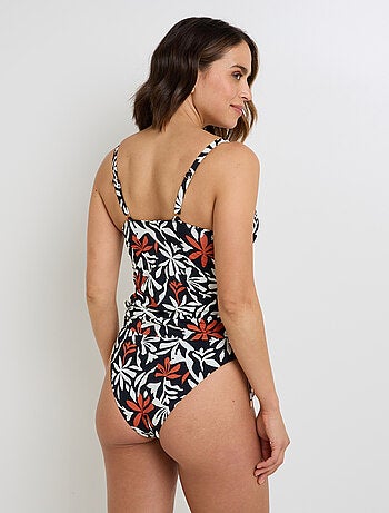 Maillot de bain tankini corbeille Nacre - RougeGorge Lingerie