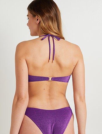 Maillot de bain triangle bandeau Moorea - RougeGorge Lingerie