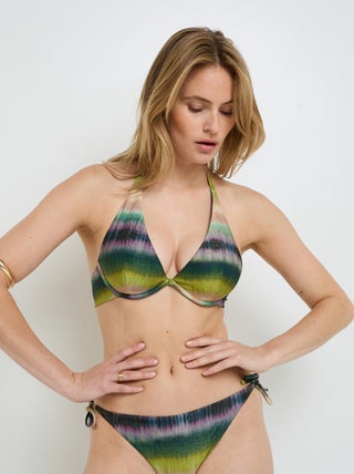 Maillot de bain triangle plunge Nuance - RougeGorge Lingerie