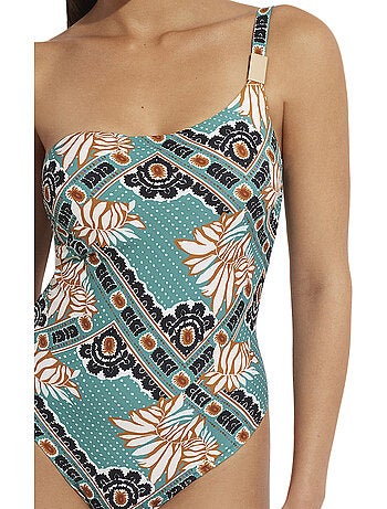 Maillot de bain une pièce armaturé asymétrique Bari