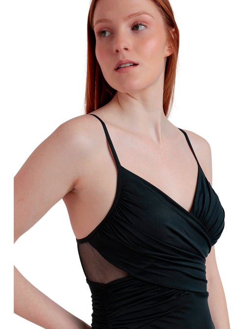 Maillot de bain une pièce armaturé croisé Night - Kiabi