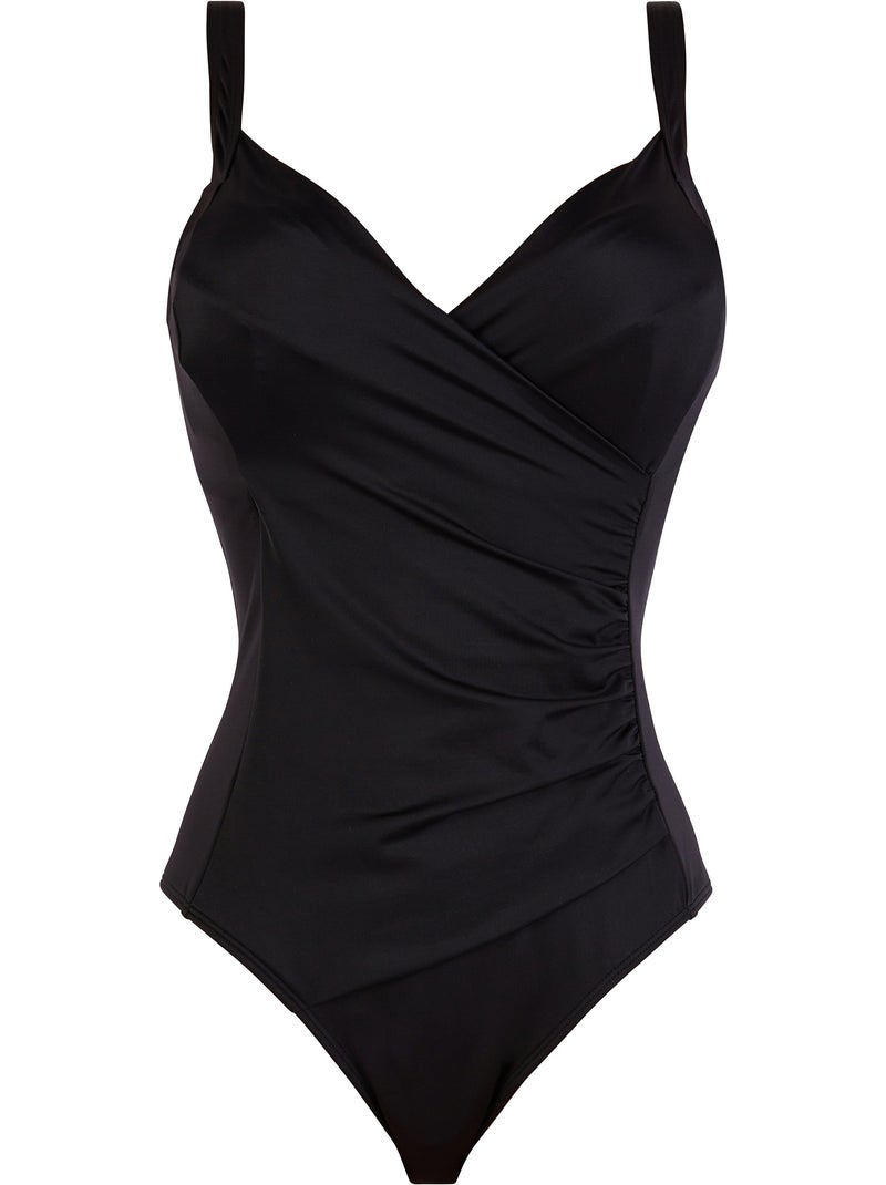 Maillot de bain une pièce aruba sans complexe lingerie Noir - Kiabi
