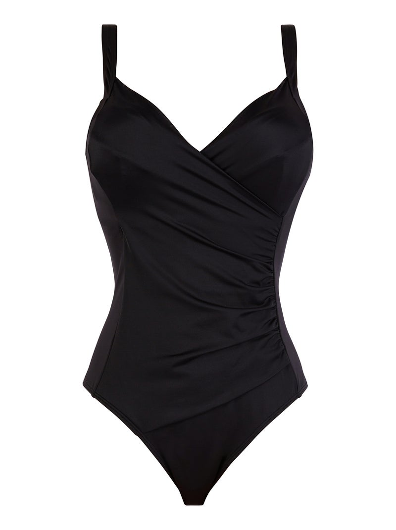 Maillot de bain une pièce Aruba Sans Complexe Noir - Kiabi