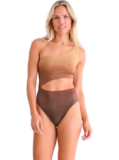 Maillot de bain une pièce asymétrique sans armatures CAIRO - Kiabi