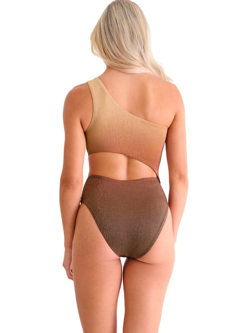 Maillot de bain une pièce asymétrique sans armatures CAIRO - Kiabi