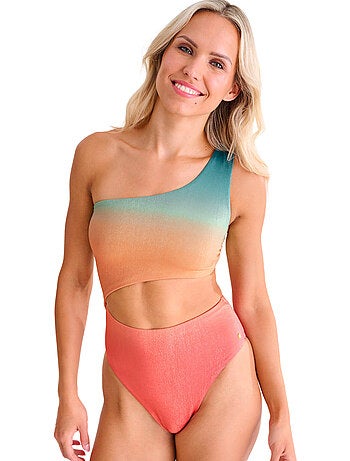 Maillot de bain une pièce asymétrique sans armatures CAIRO