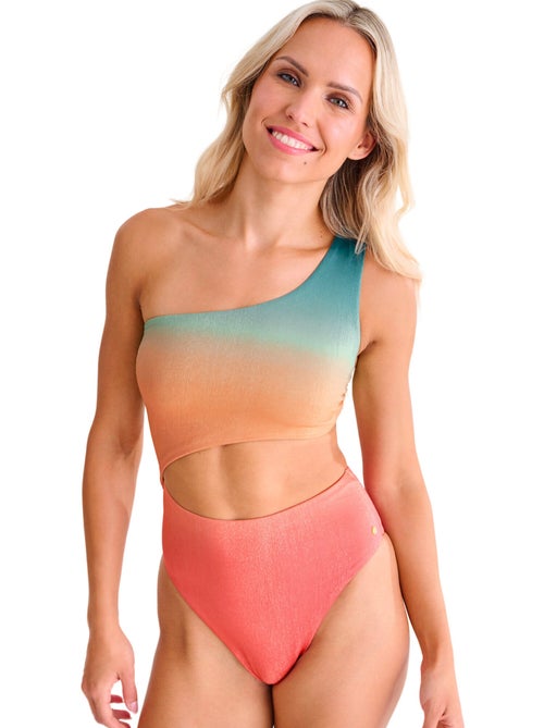Maillot de bain une pièce asymétrique sans armatures CAIRO - Kiabi