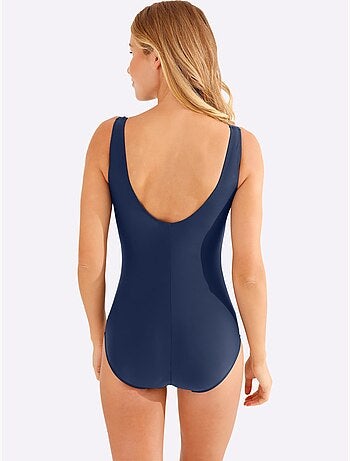 Maillot de bain une pièce avec encolure carrée et pois - bonnet d - moda vilona