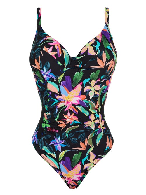 Maillot de bain une pièce Barbade Sans Complexe - Kiabi Maillot de bain une pièce Barbade Sans Complexe - Kiabi