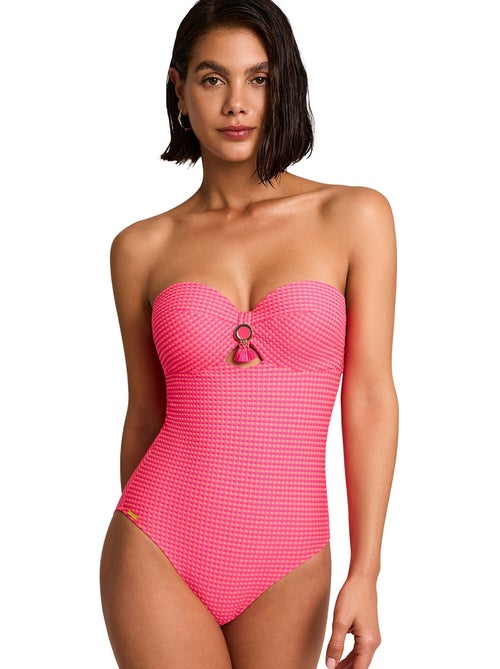 Maillot de bain une pièce bustier armaturé BIKINI BAY - Kiabi