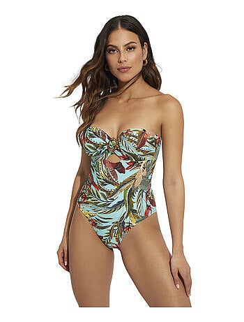 Maillot de bain une pièce bustier Galapagos