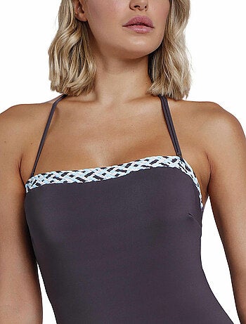 Maillot de bain une pièce bustier préformé Oriental